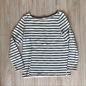 Lou & Grey Striped Boatneck Top